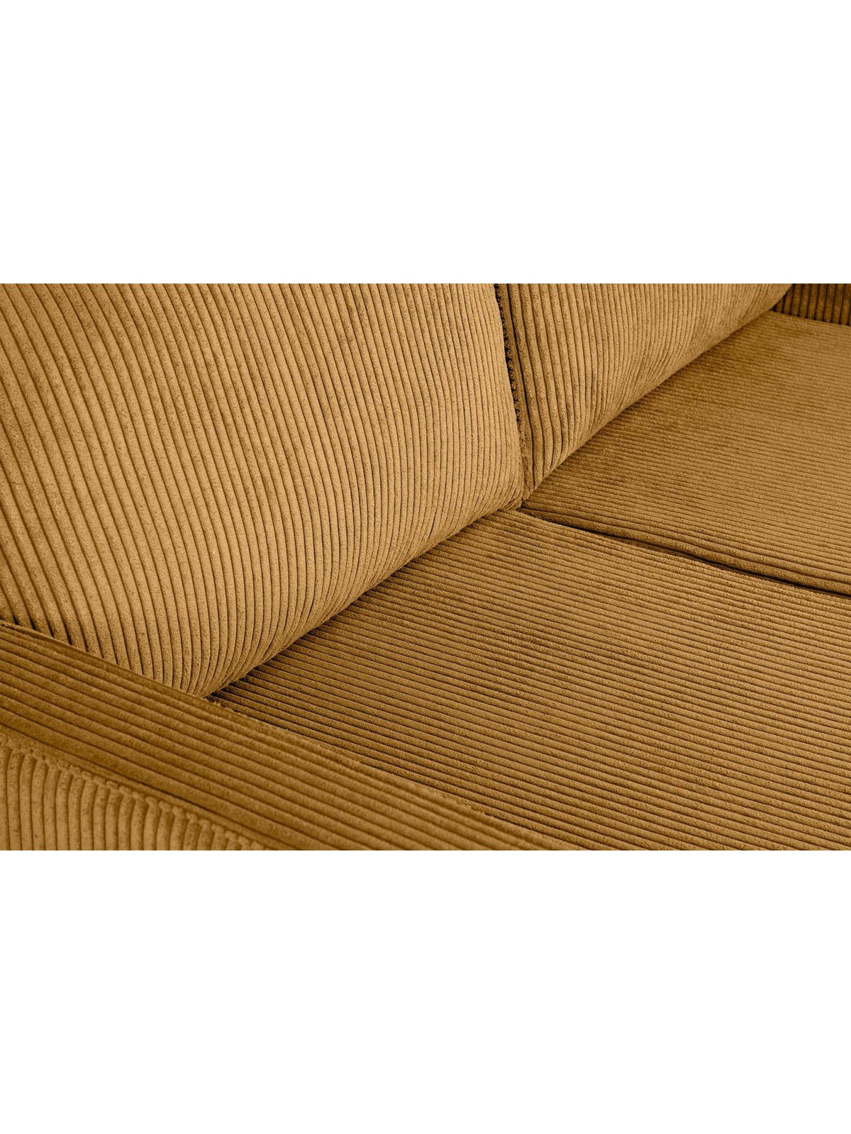 Cord Sofa INVIA Detailansicht der offenen Naht