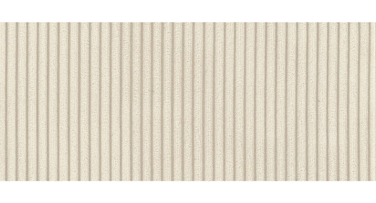 Detailaufnahme des Cordstoffs Lincoln in Beige