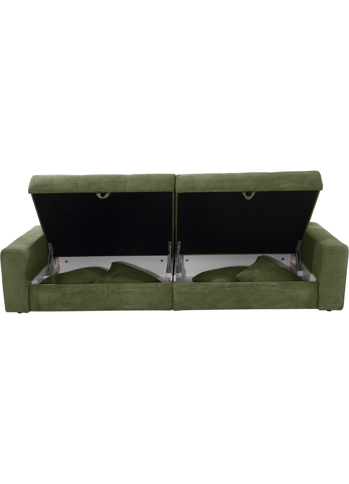 Liegefläche des Cord Big-Sofas SPACE XL