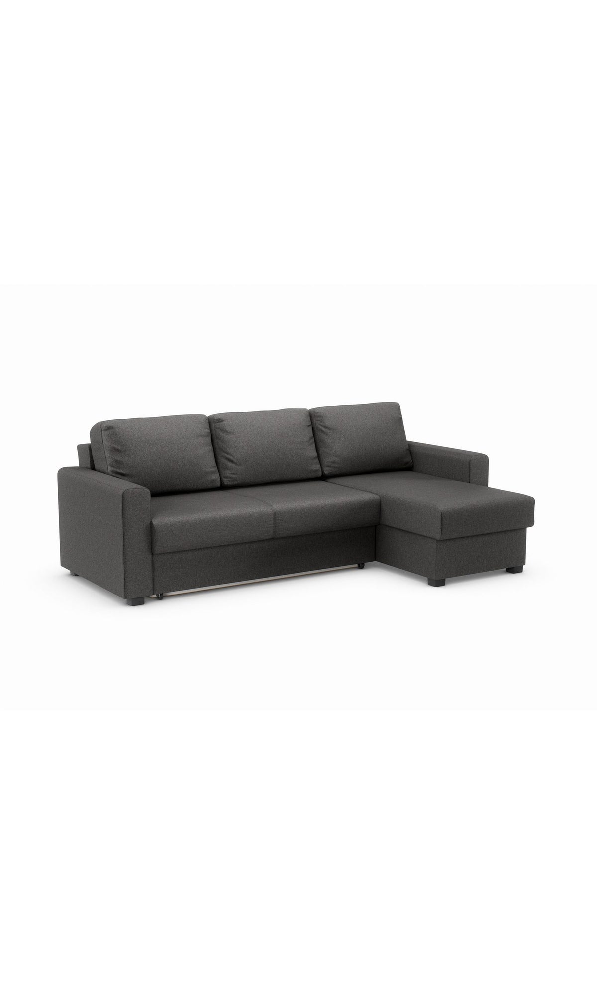 Cord Ecksofa DUBLIN in Dunkelgrau Ansicht 3