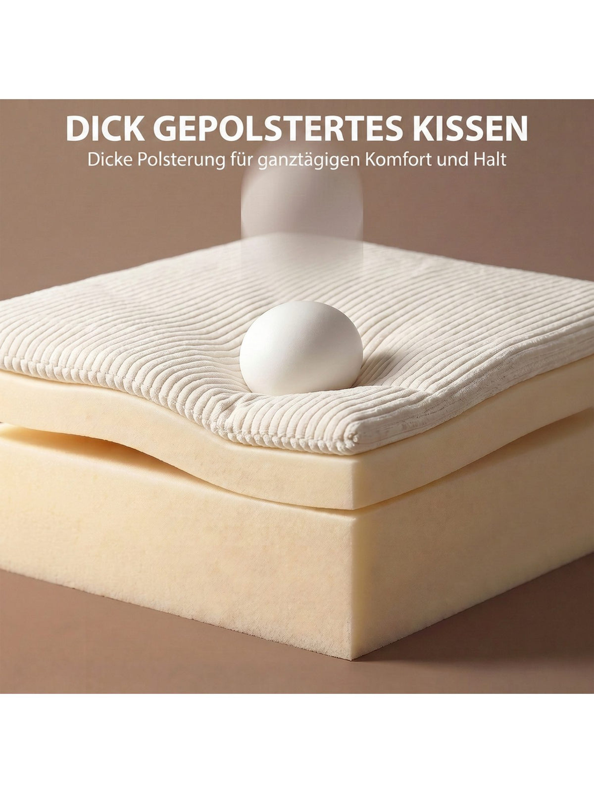 Geöffneter Bettkasten des HOMCOM Schlafsofas