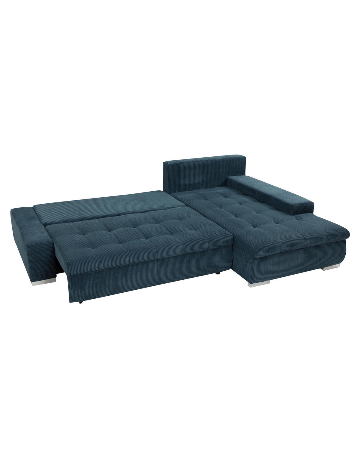 Cord Ecksofa ORKAN MINI in L-Form von der Seite