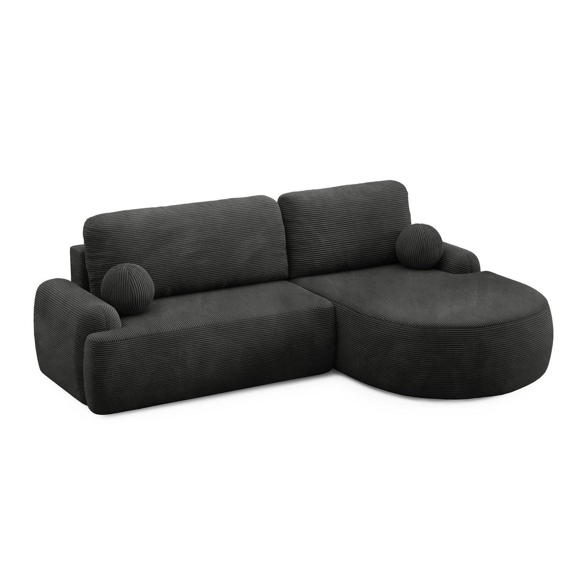 Cord Ecksofa CLEO Detailansicht Cordstoff