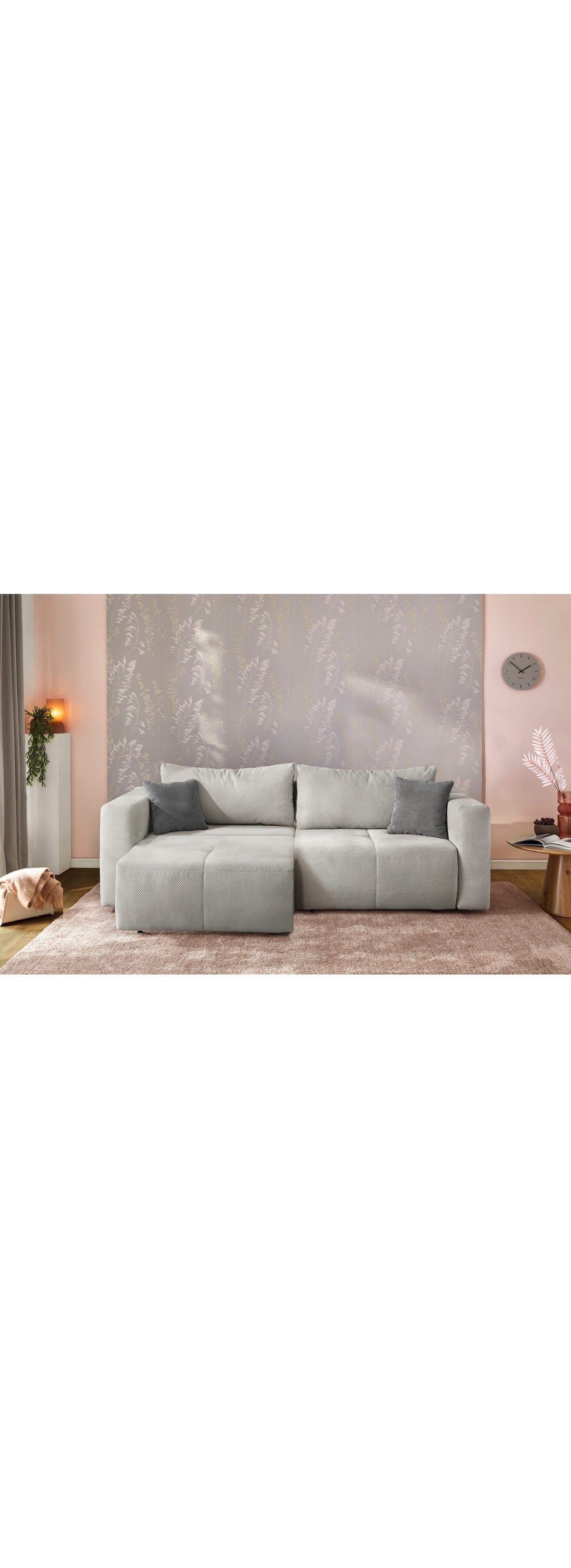 Big Sofa RELAX mit geöffnetem Bettkasten
