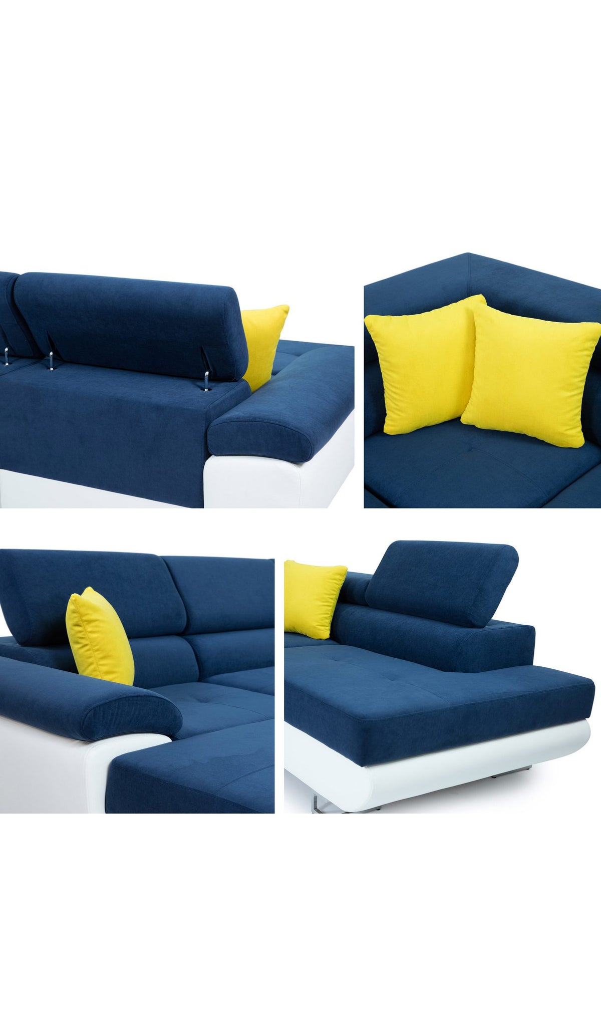 U-Form der Wohnlandschaft COTERE BIS aus Cord