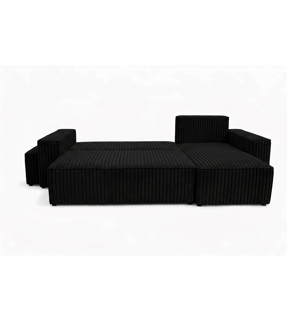 Bettkasten des Cord Ecksofas BEST L