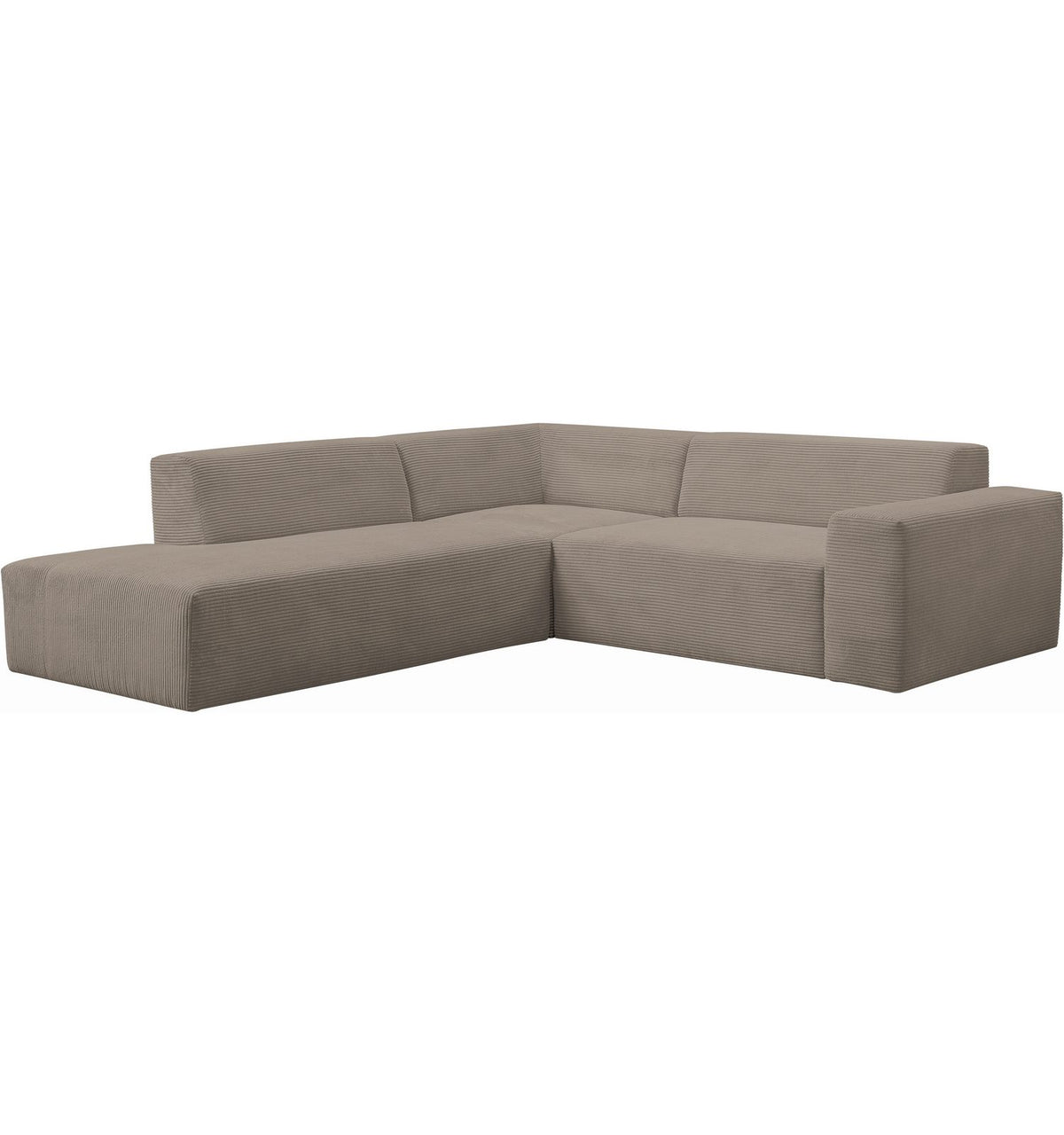 Recamiere des Ecksofas ZEUS-M mit tiefer Sitzfläche