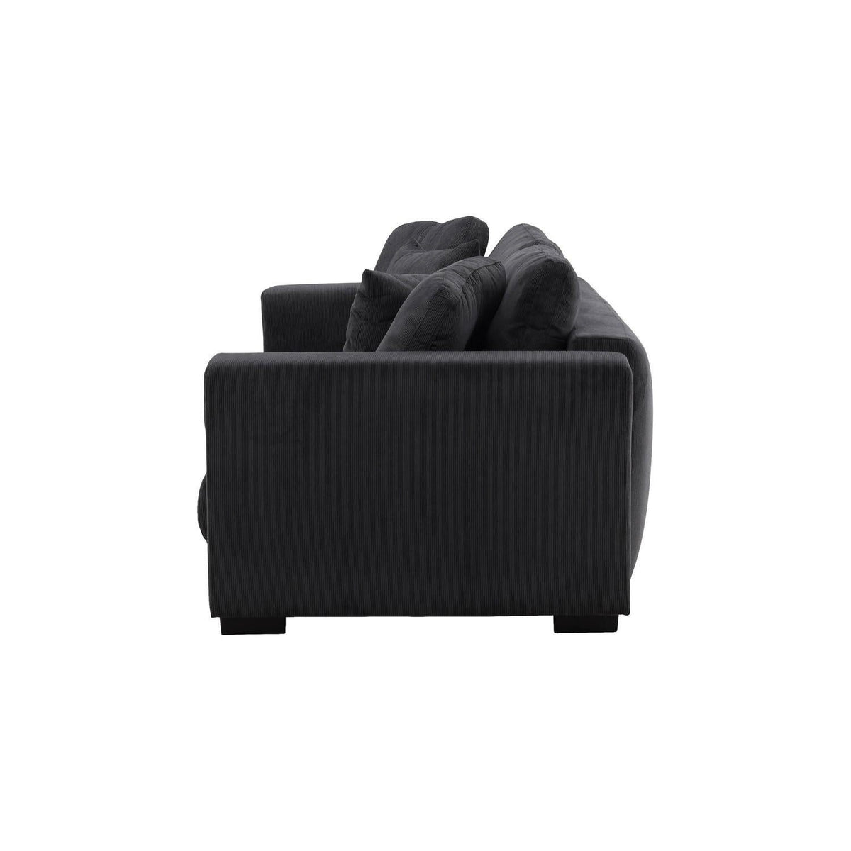 Cord Sofa BELLMANN Detail der Armlehne