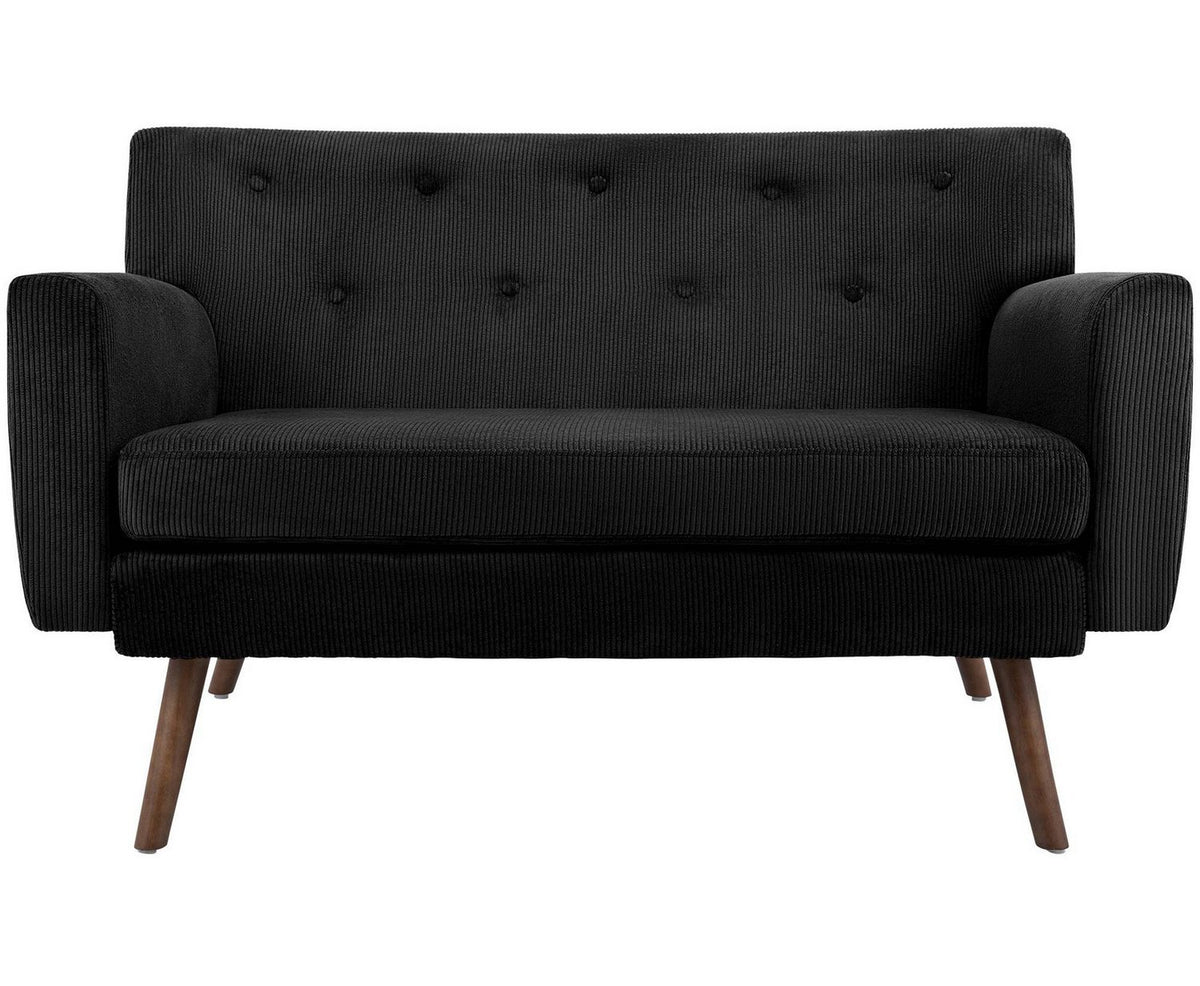 Cord Sofa KIONI Ansicht der Sitzfläche von oben