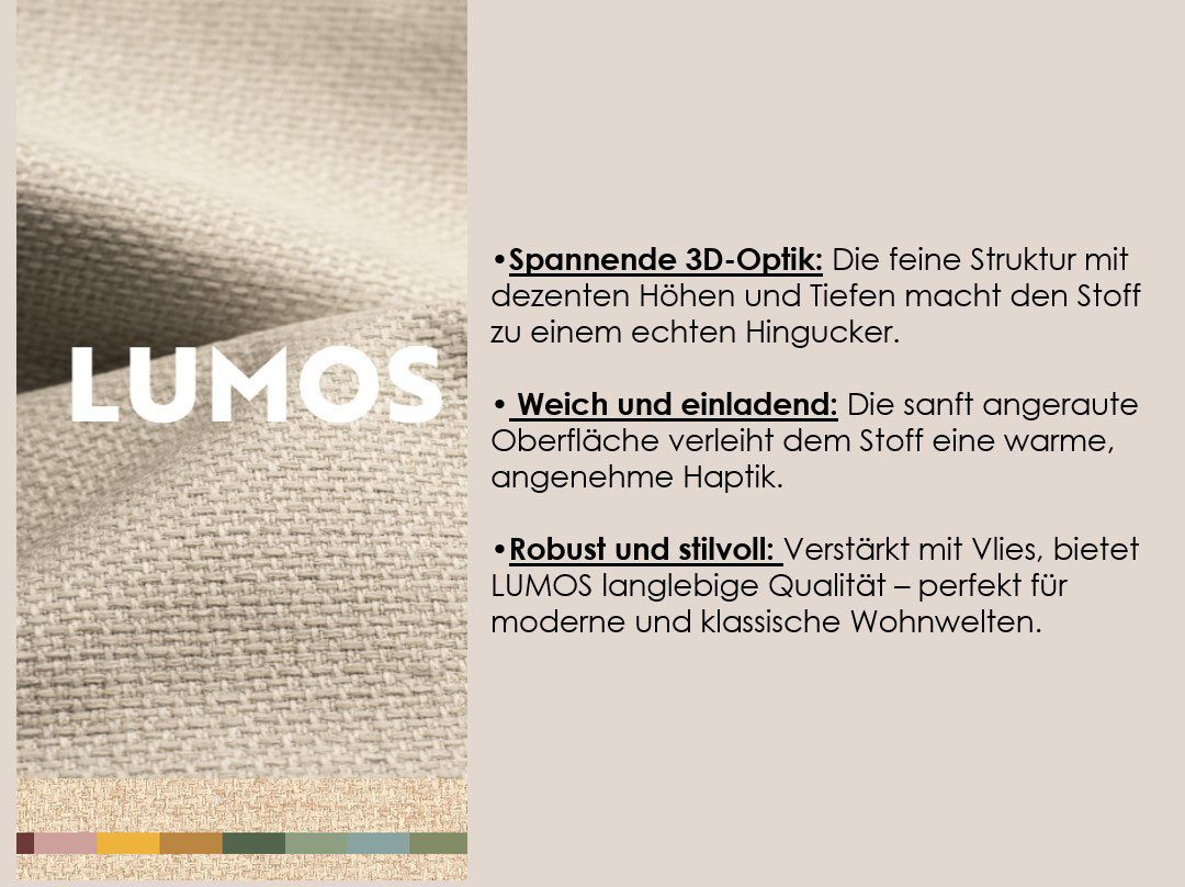 Ecksofa BOOSTER mit geöffnetem Bettkasten
