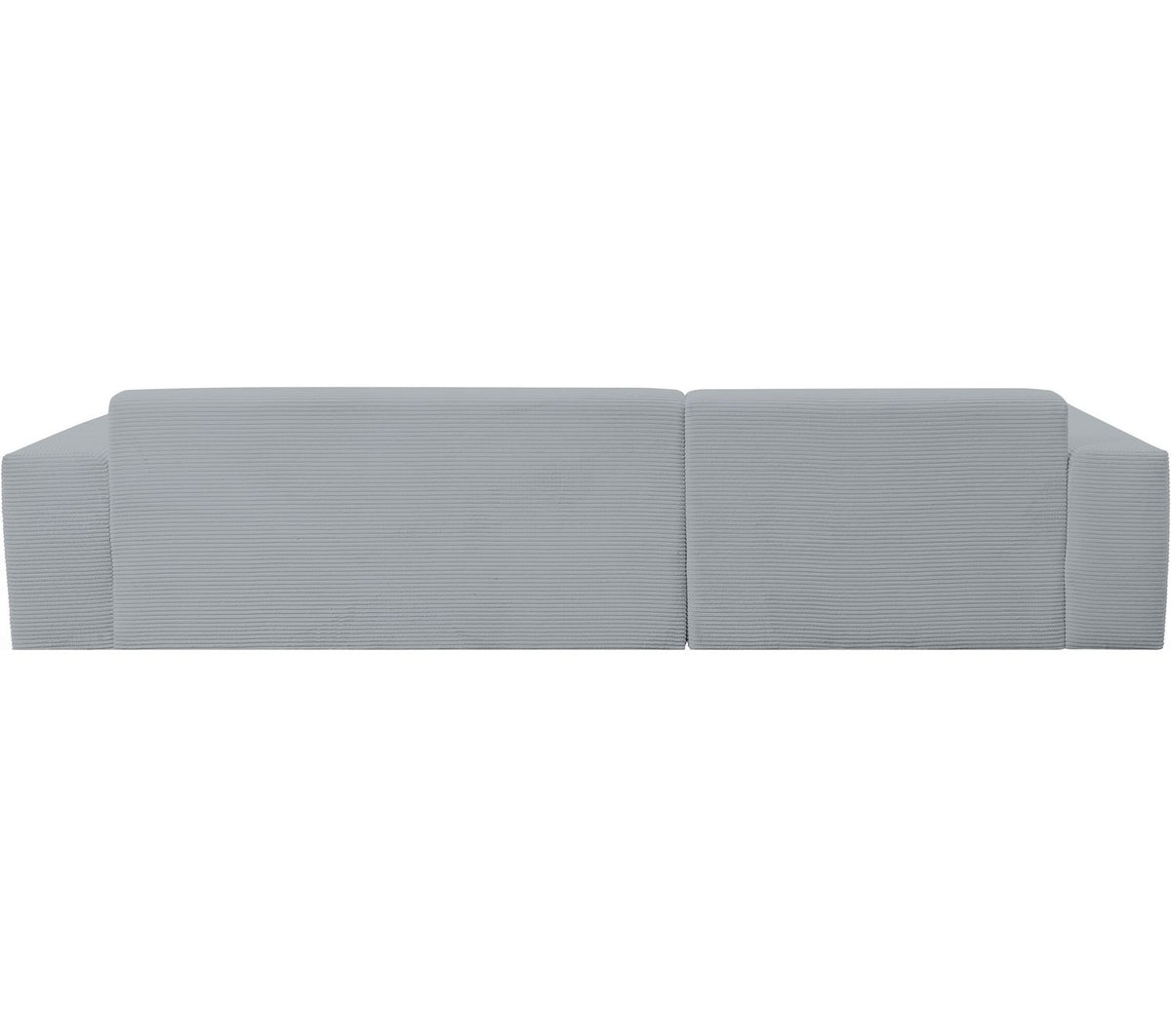 Ecksofa ZEUS-XL in Grau im Wohnzimmer