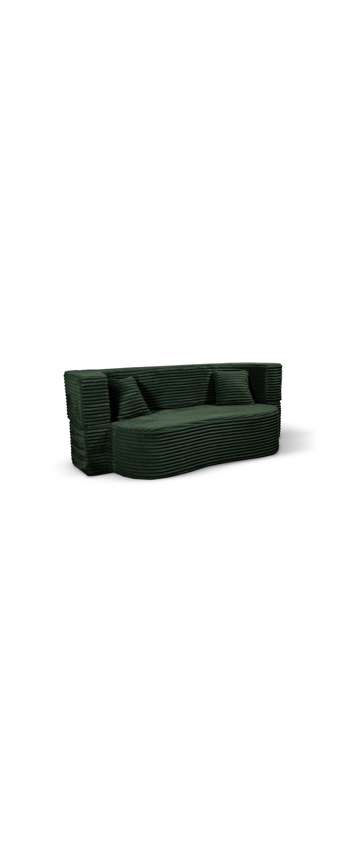 Cordstoff AMBIENCE des Sofas FLIPPER in Nahaufnahme