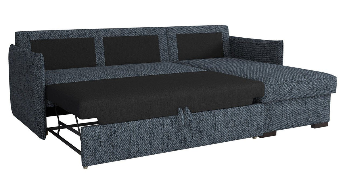 Cord Ecksofa MEGAN Detail des Cordbezugs Poso