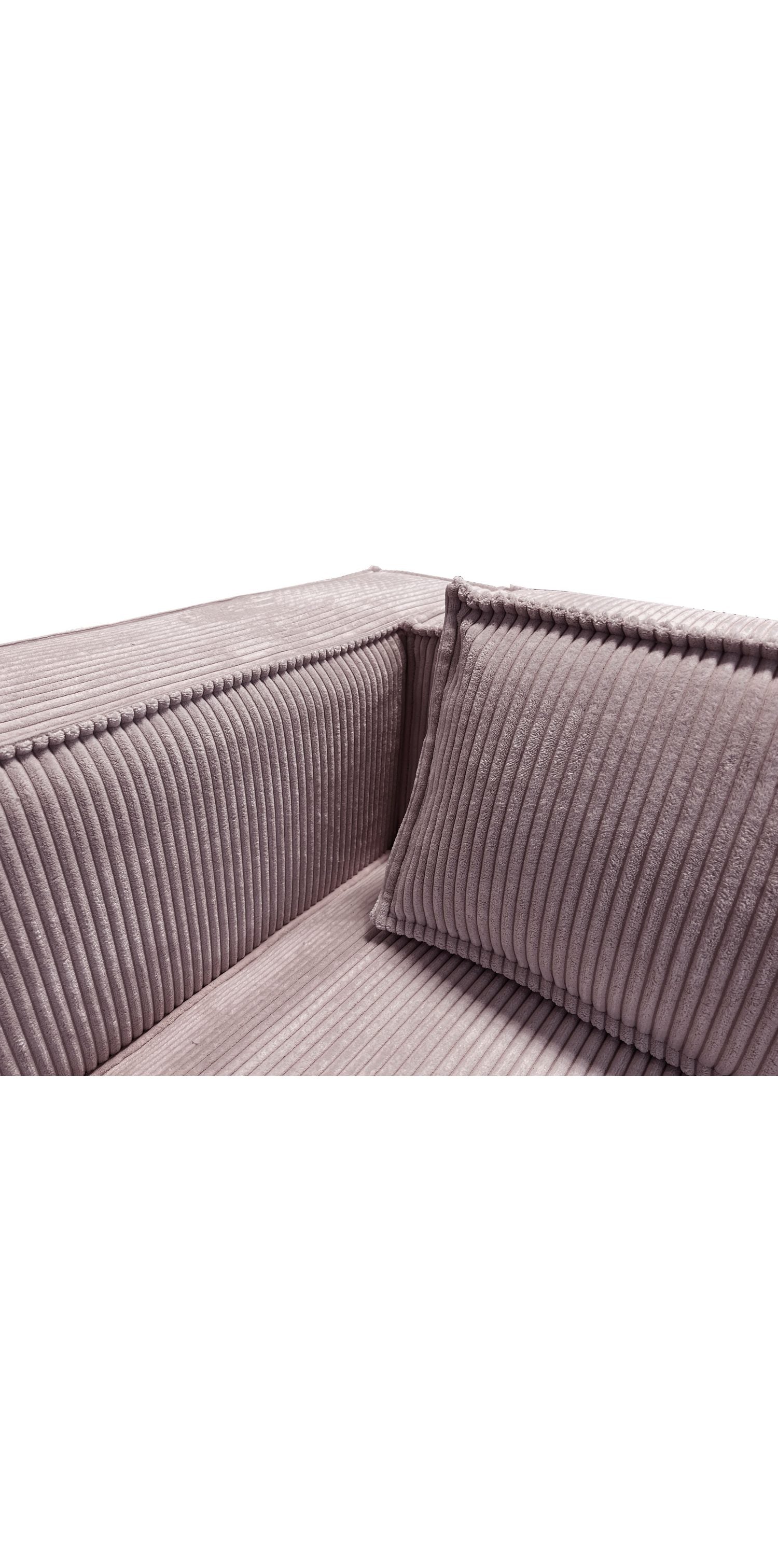 Maßangaben des Cord Sofas RENNE