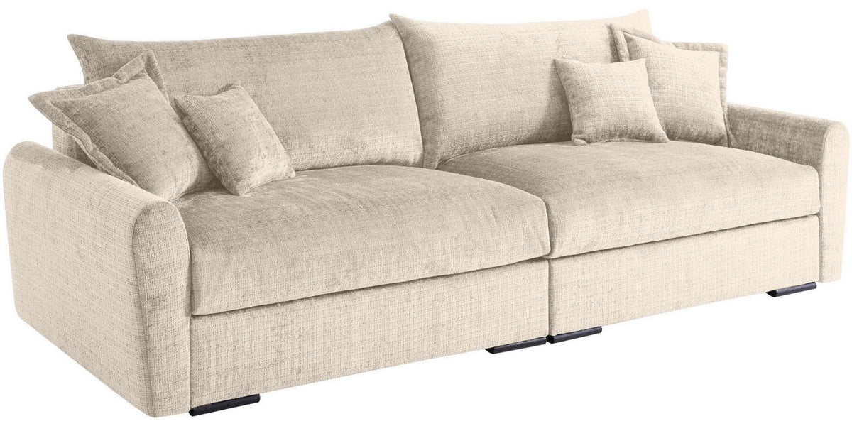 Bezugsstruktur des Big Sofas FINCA XL in Beige