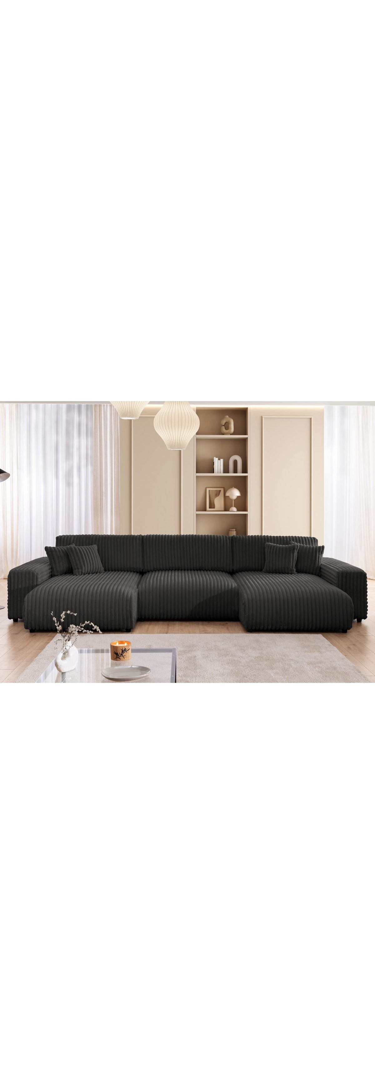 Cord Wohnlandschaft MOLLIS von der Seite