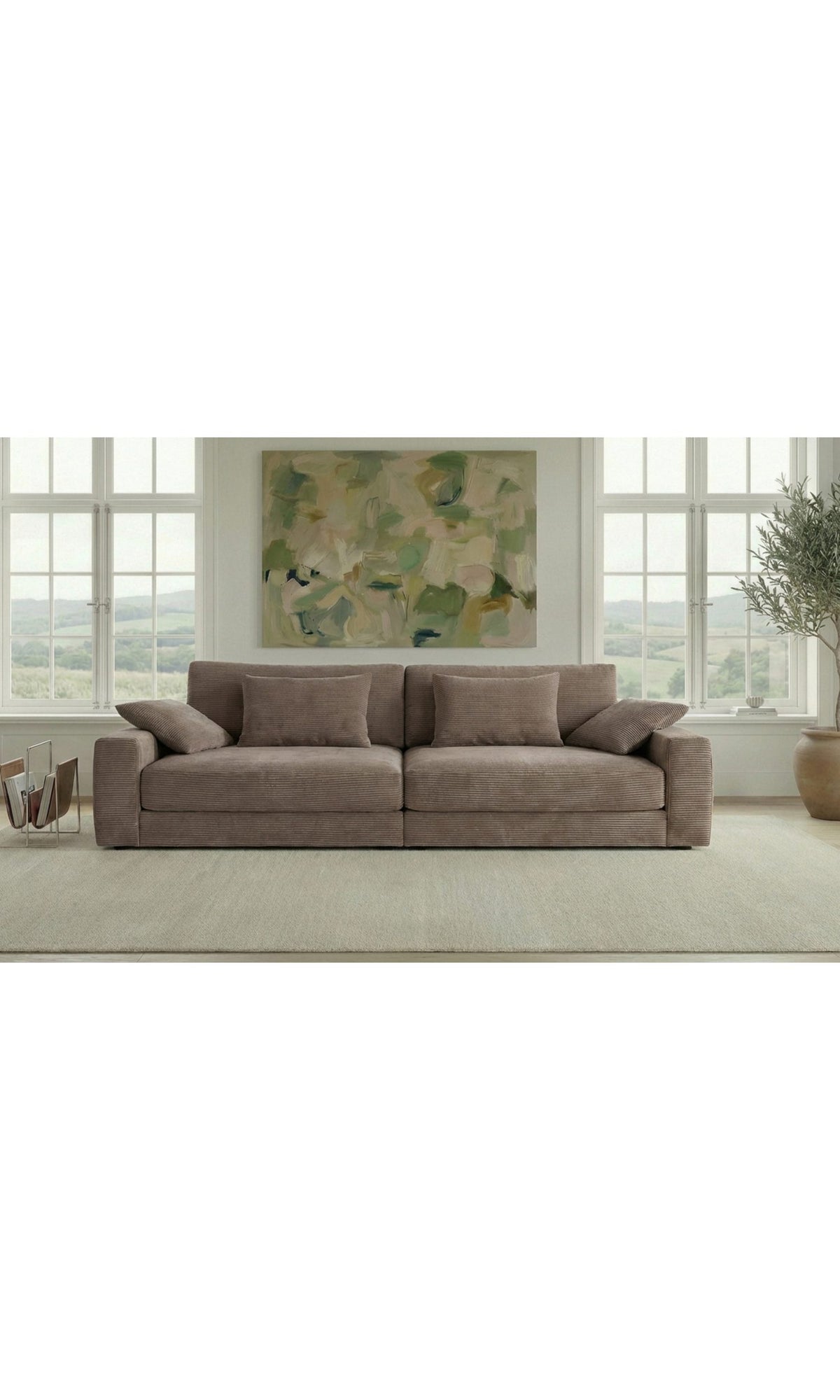 Liegefläche des Big Sofas 15252 ohne Rückenkissen