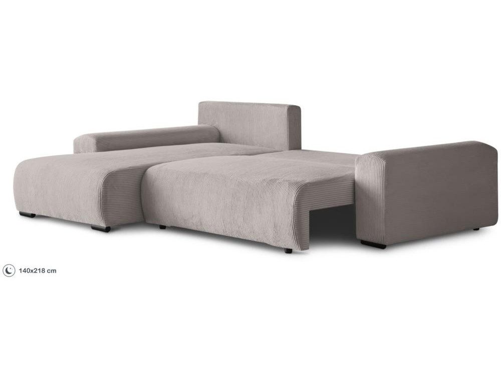Geöffneter Bettkasten des Ecksofas BENNY