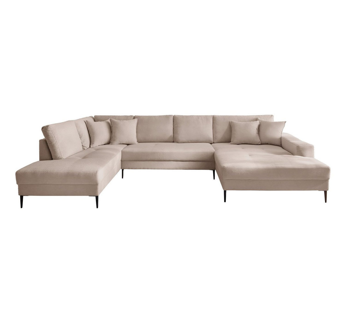 Cord Wohnlandschaft SUMMER in Beige von vorne