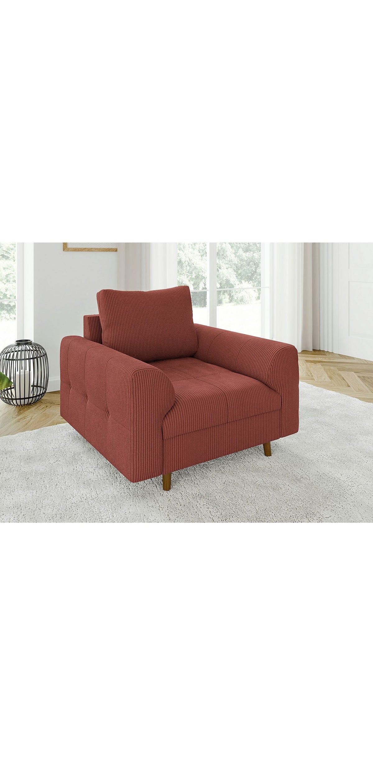 Cord Garnitur ZARA Zweisitzer Sofa