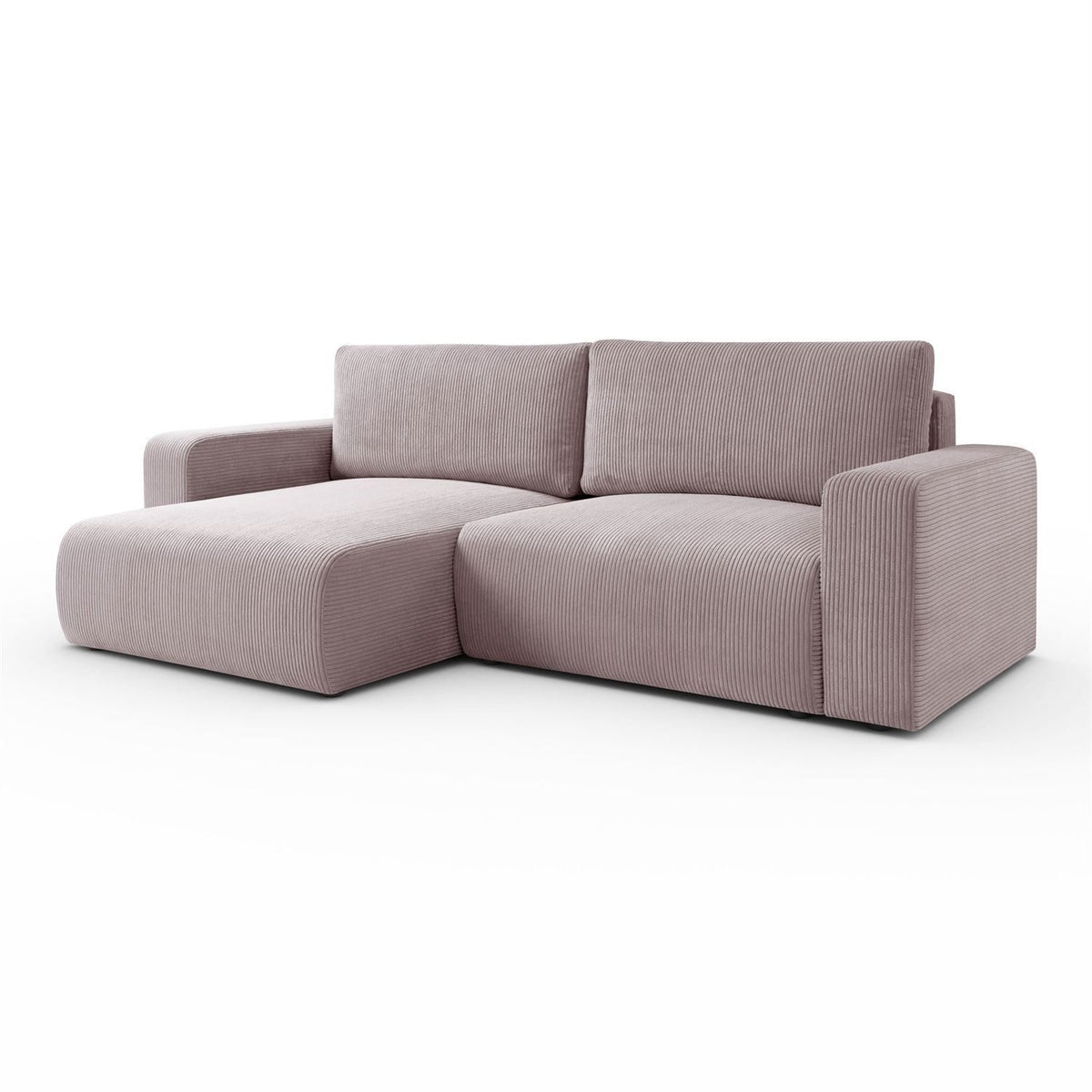Cord Ecksofa OPERA geöffneter Bettkasten