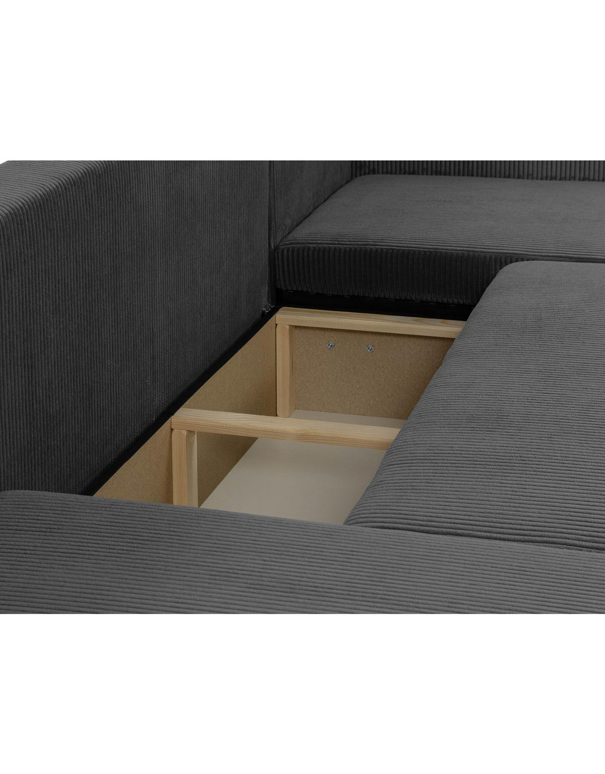 Cord Wohnlandschaft PIANO U mit ausgezogener Liegefläche