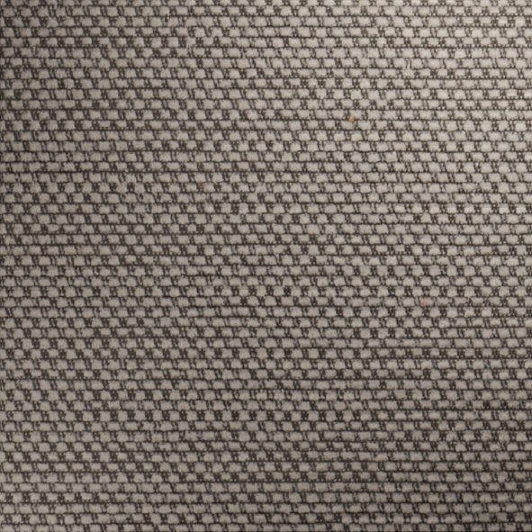 Schwarze Metallfüße des Cord Ecksofas MODICA