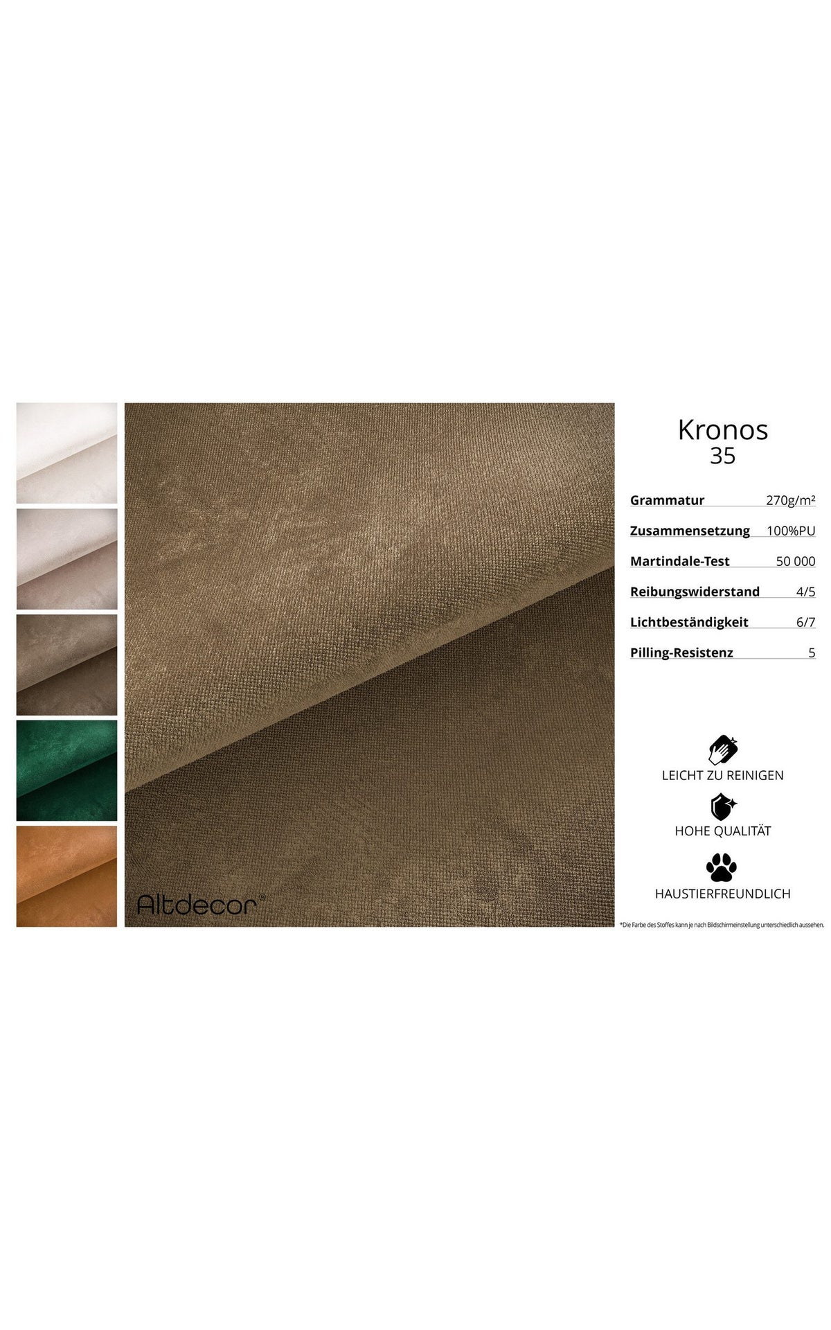 Cord Wohnlandschaft ORRO-U in Beige seitliche Ansicht