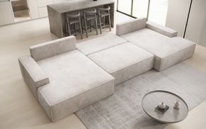 Schlaffunktion der Cord Wohnlandschaft VERONA U