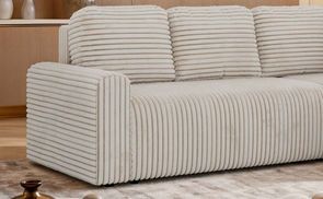 Geräumiger Bettkasten des Ecksofas NESSARO