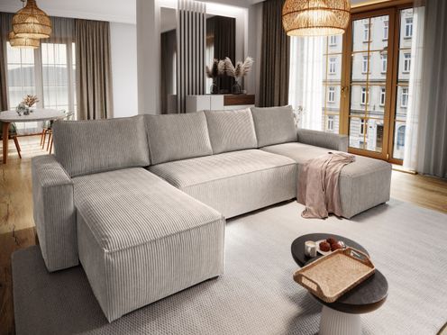 Cord Wohnlandschaft ASPRA in U-Form im Wohnzimmer