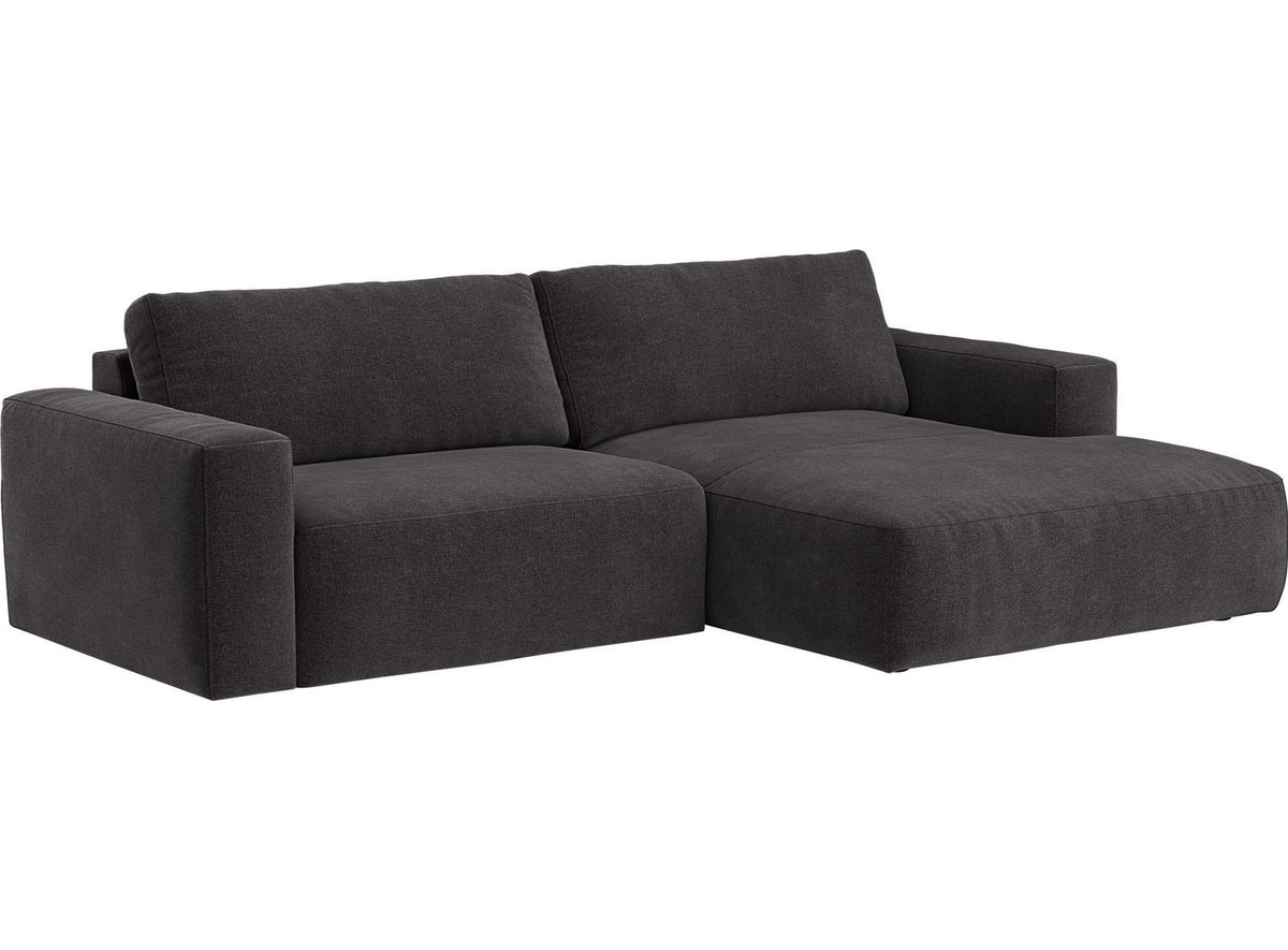 Cord Ecksofa LASSO Rückansicht im Originalstoff