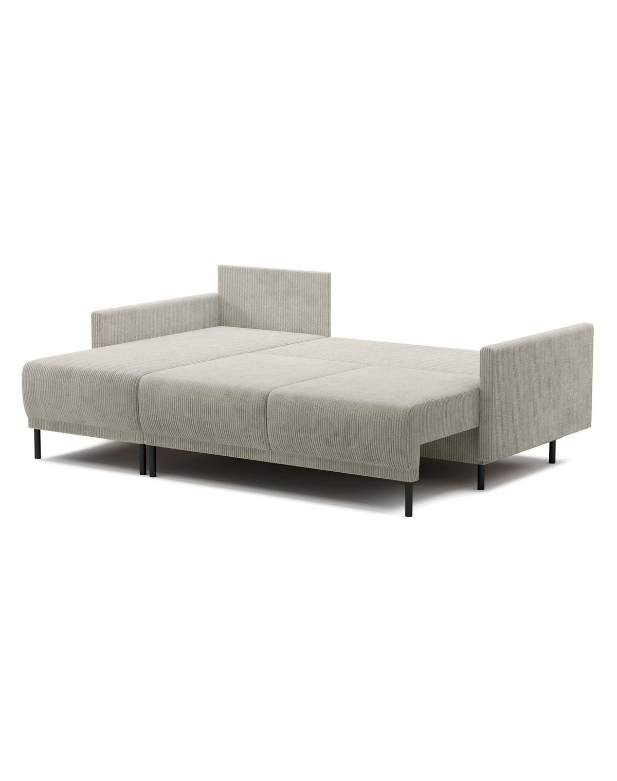 Cord-Stoff Poso des Ecksofas HAMIEL aus der Nähe