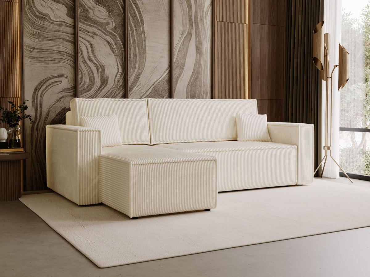 Prato L Ecksofa in L-Form mit großer Ottomane