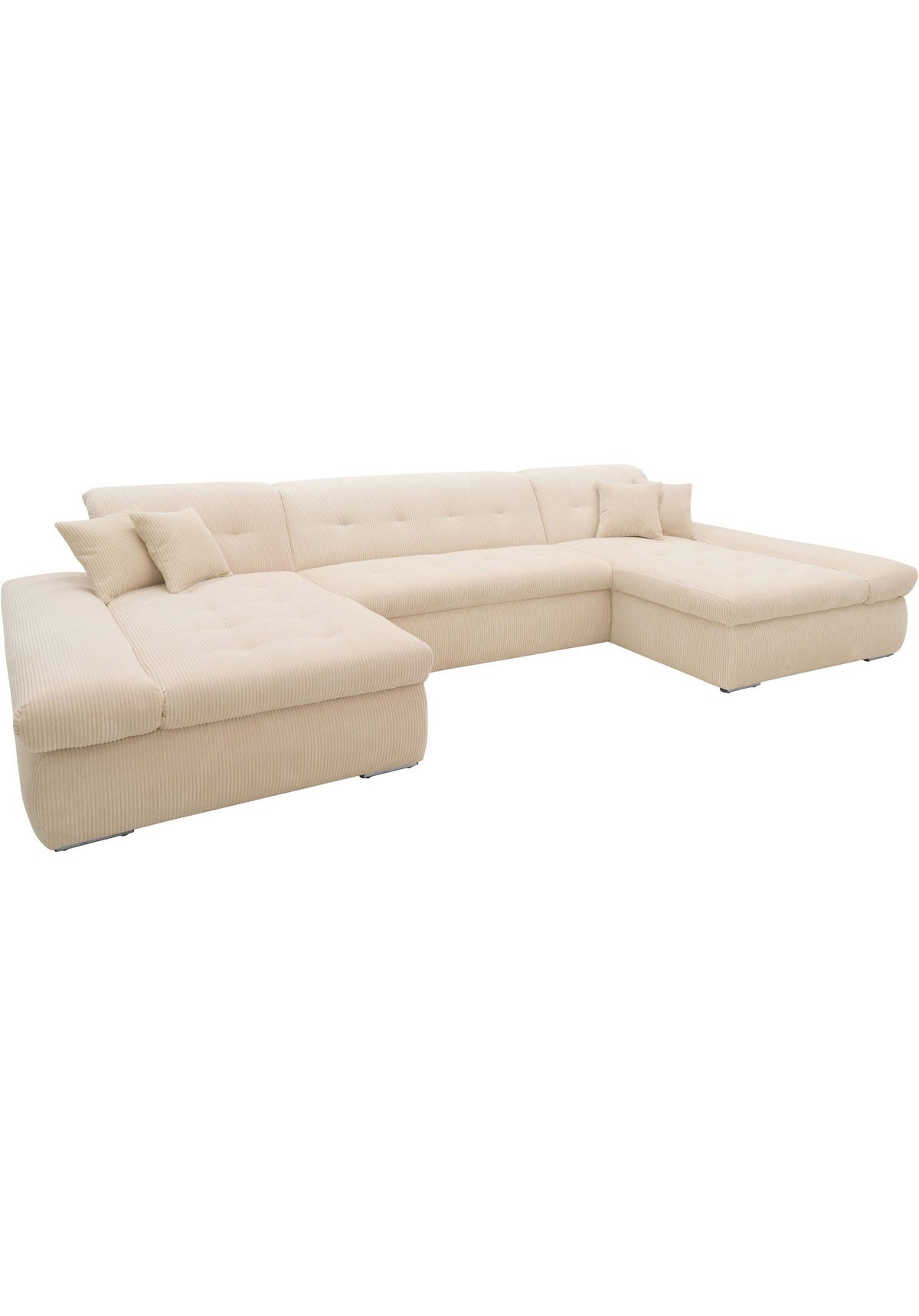Cord Wohnlandschaft MORIC in Creme Seitenansicht