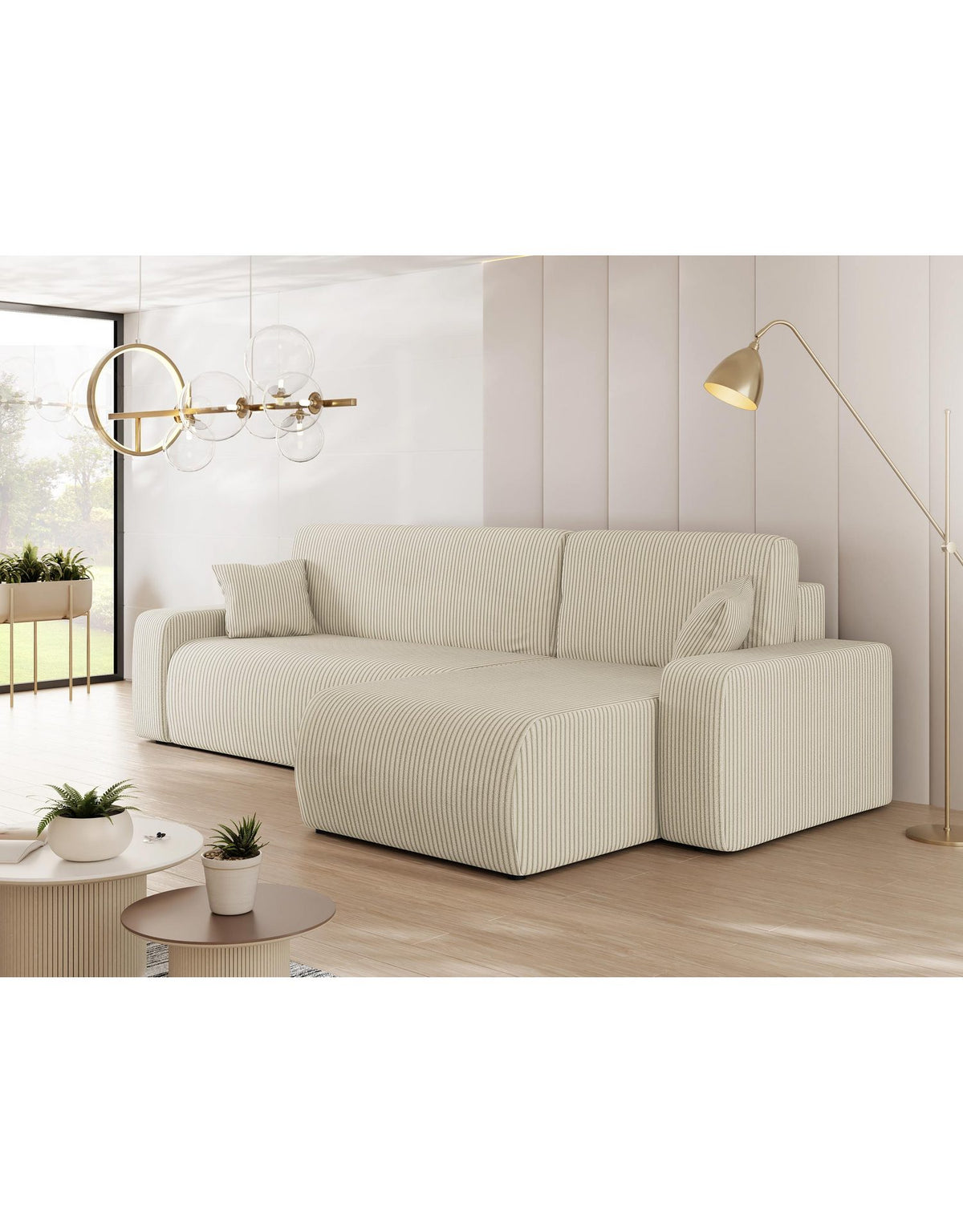 Ecksofa PIANO L in L-Form von vorne