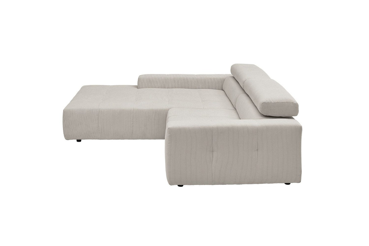 Ecksofa RENO mit verstellbaren Kopfteilen