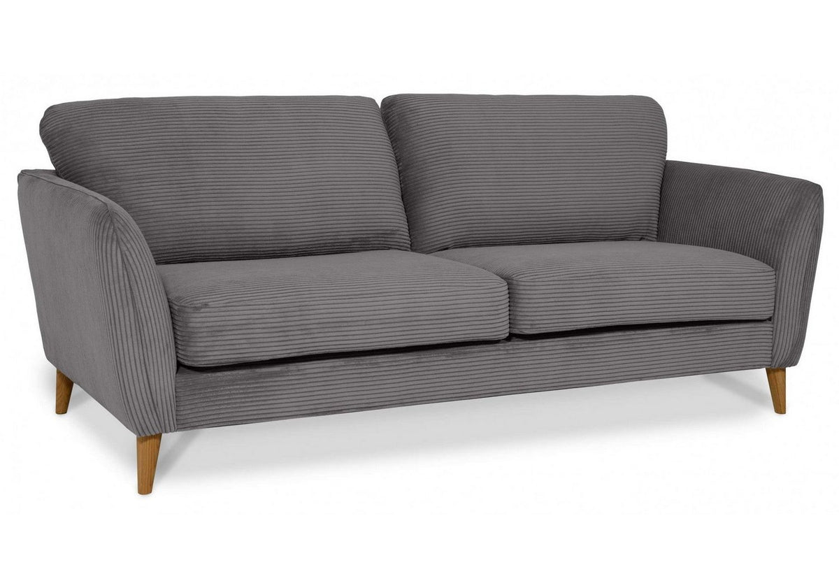 Massivholzbeine des Cord Sofas MARSEILLE in Natur