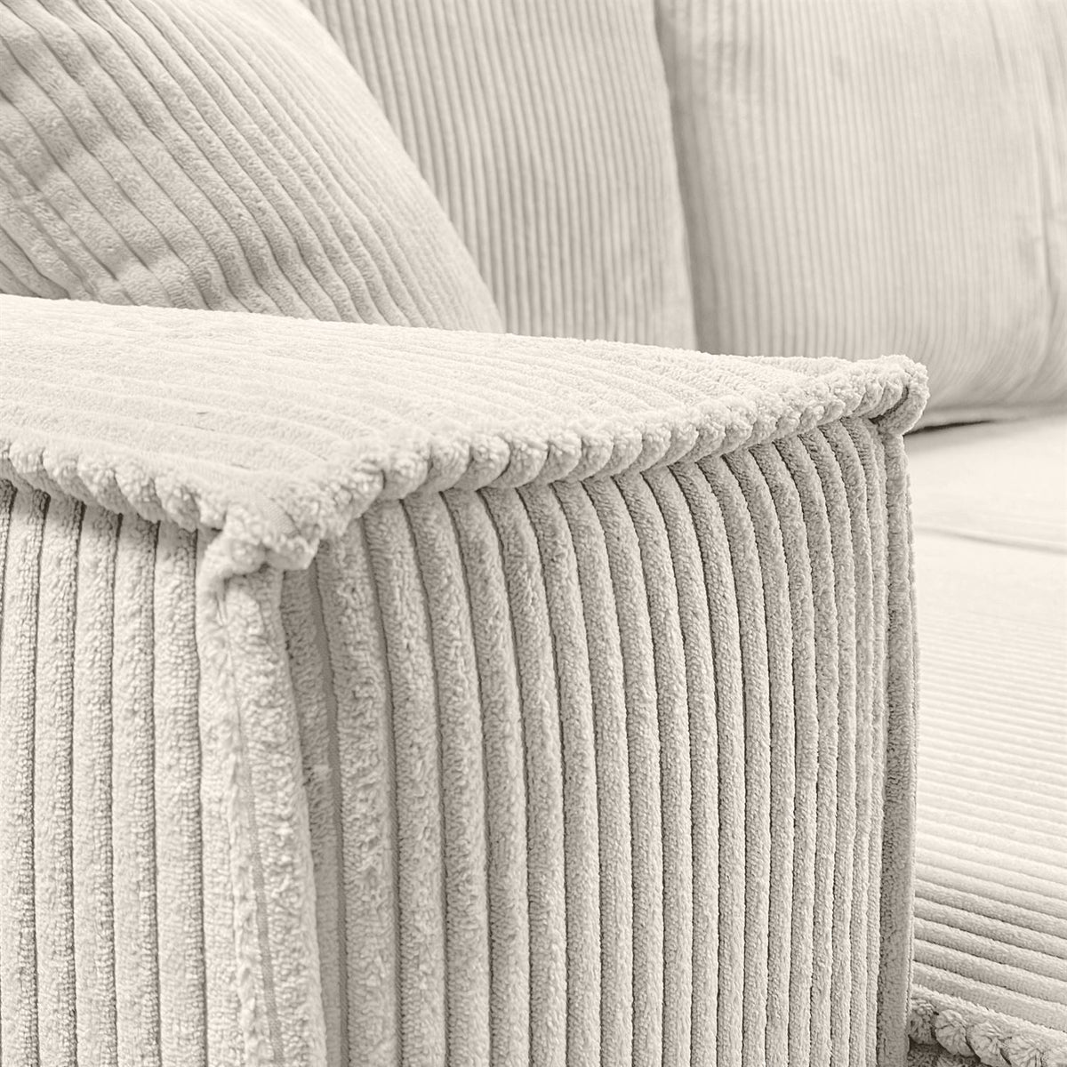 Detailaufnahme des POSO Cordstoffs