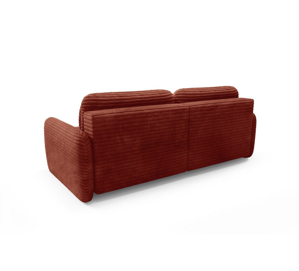 Cord Ecksofa SIMONE Detail des Cordstoffs Ambience