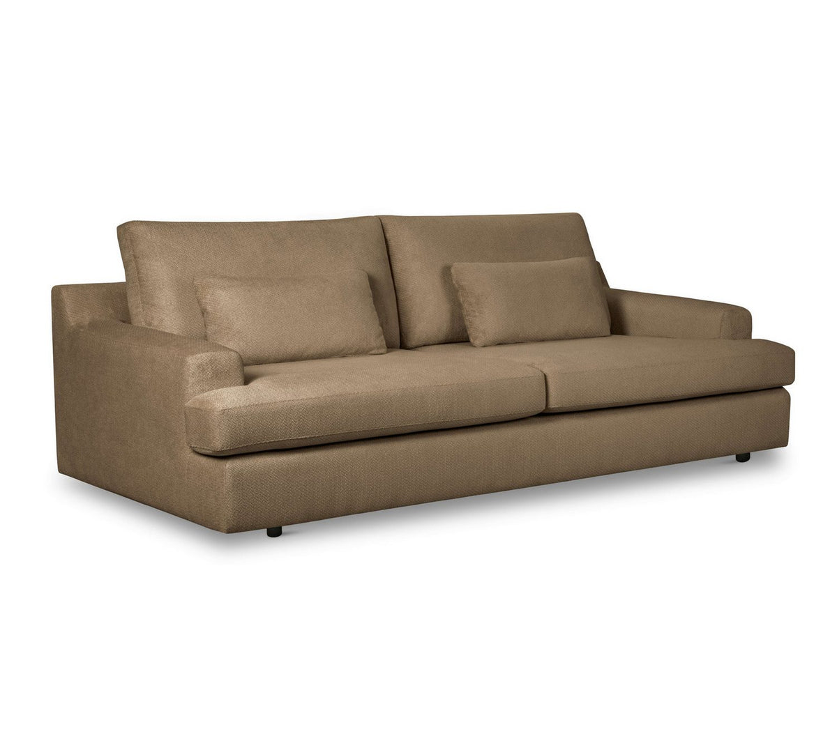 Big Sofa EVELLE aus Breitcord in Braun Ansicht 6