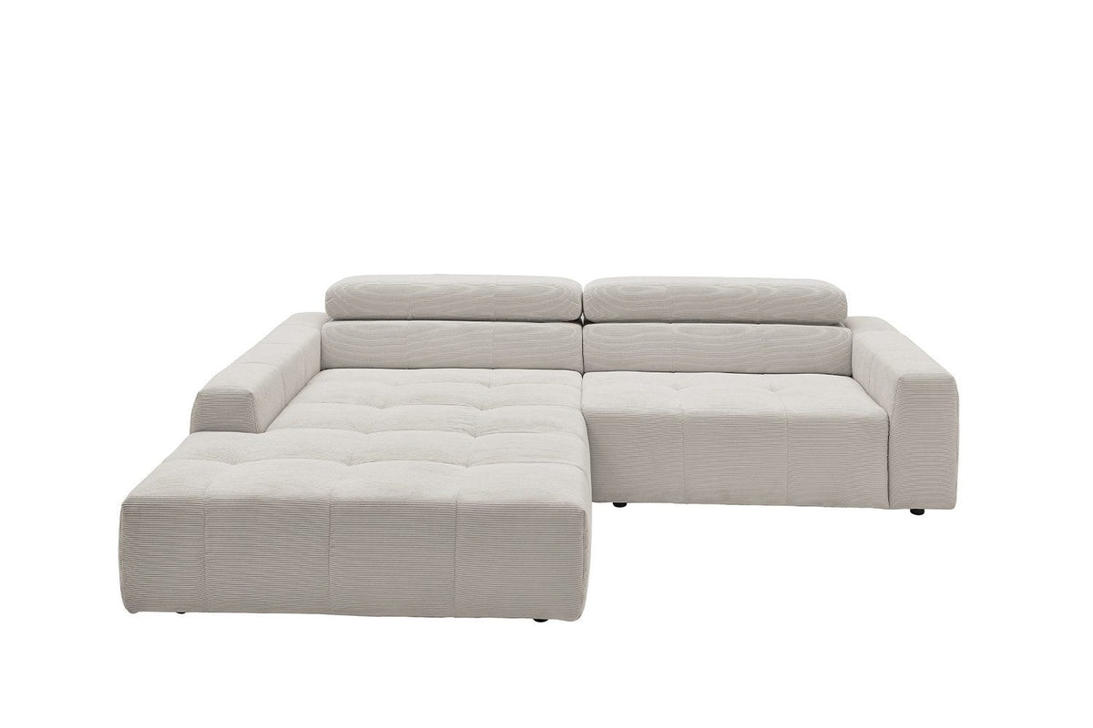 Detail der Polsterung am Ecksofa RENO