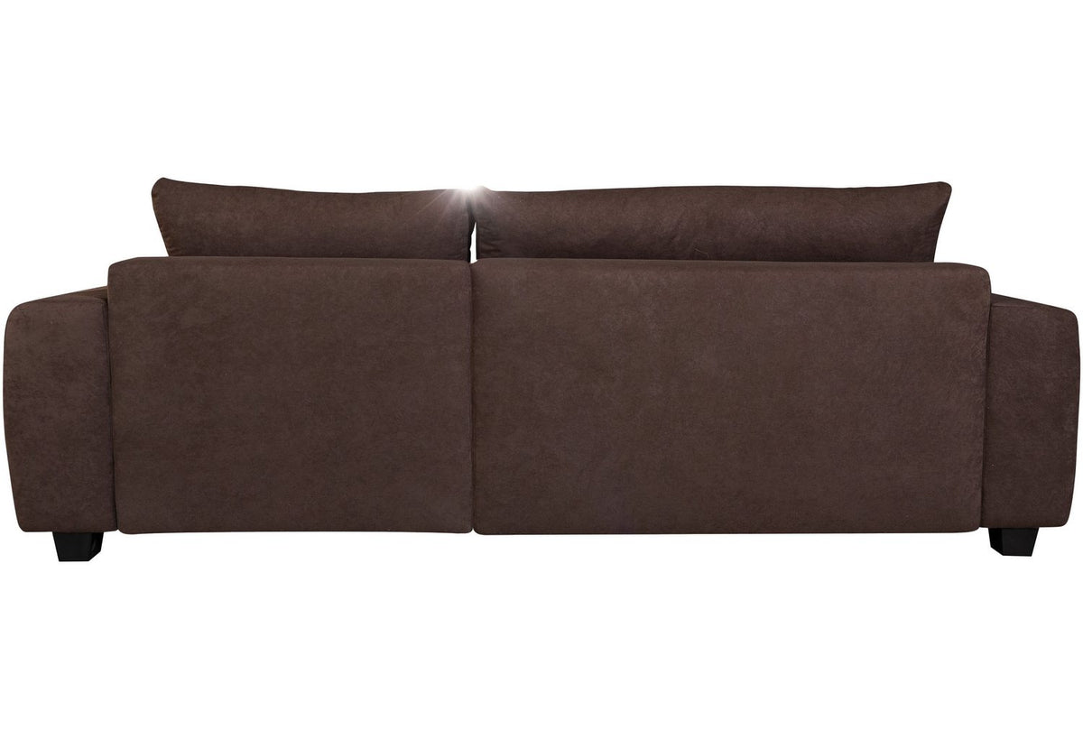 Recamiere des Cord Ecksofas BELLA