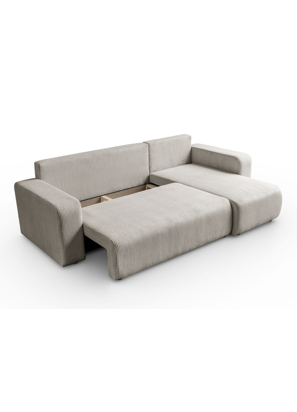 Cord Ecksofa PRESTIGE Nahaufnahme des Cordstoffs Poso