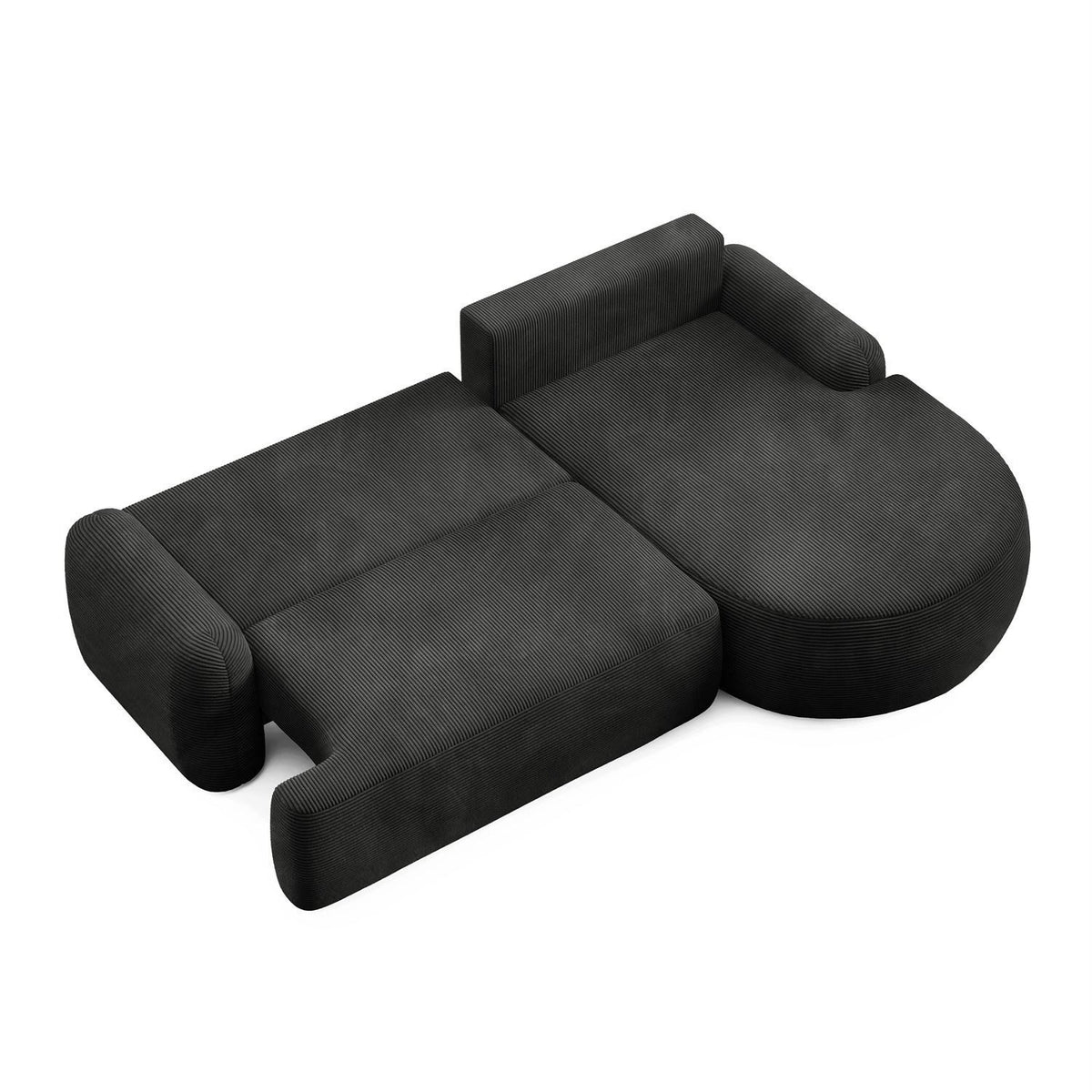 Cord Ecksofa CLEO im Wohnraum