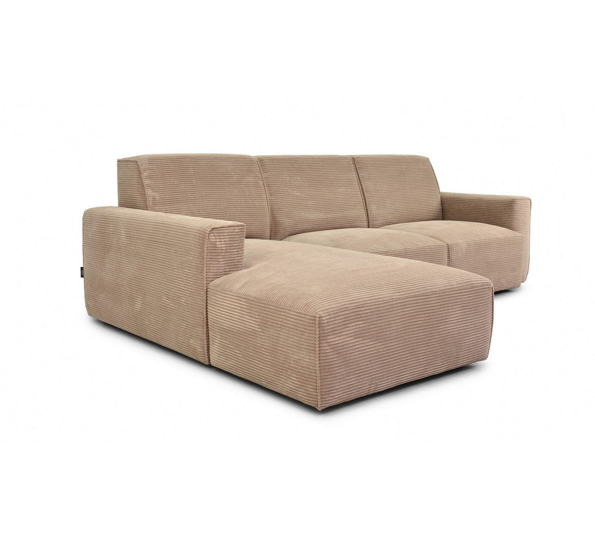 Ottomane des Ecksofas RIO aus der Seitenperspektive