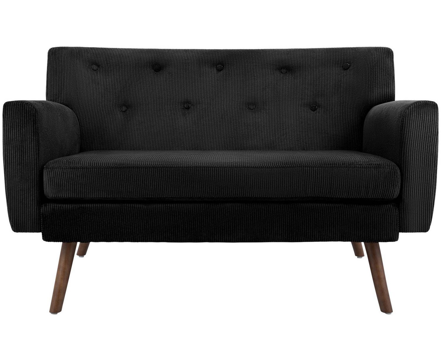 Cord Sofa KIONI Ansicht der Sitzfläche von oben