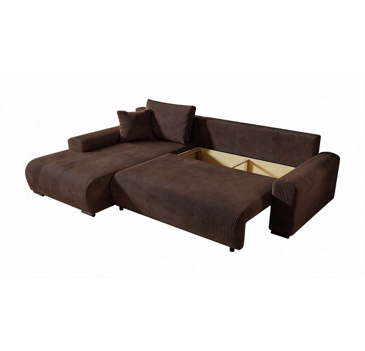 Ecksofa SOFFE mit Ottomane von der Seite