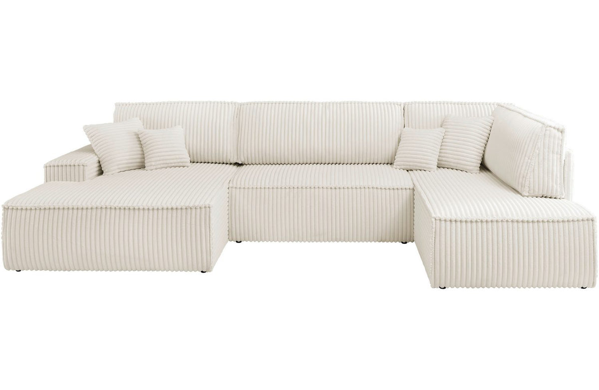 Cord Bezug in Hellbeige der Wohnlandschaft FINNLEY