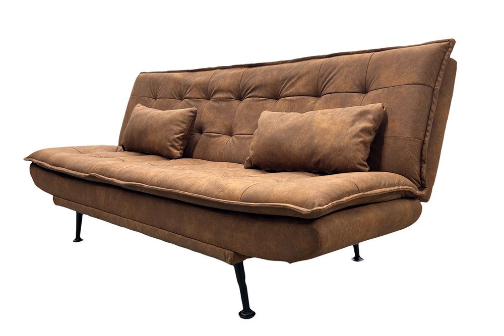 Cord Schlafsofa JAZZ seitliche Ansicht